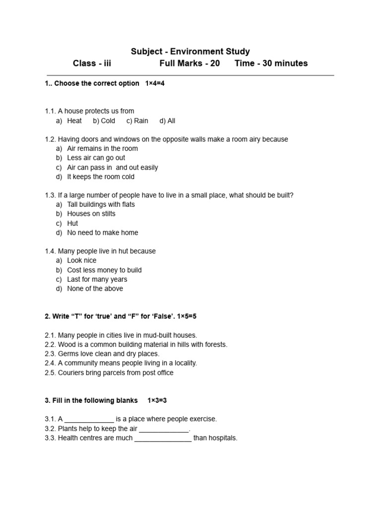 Environmental Studies Pdf