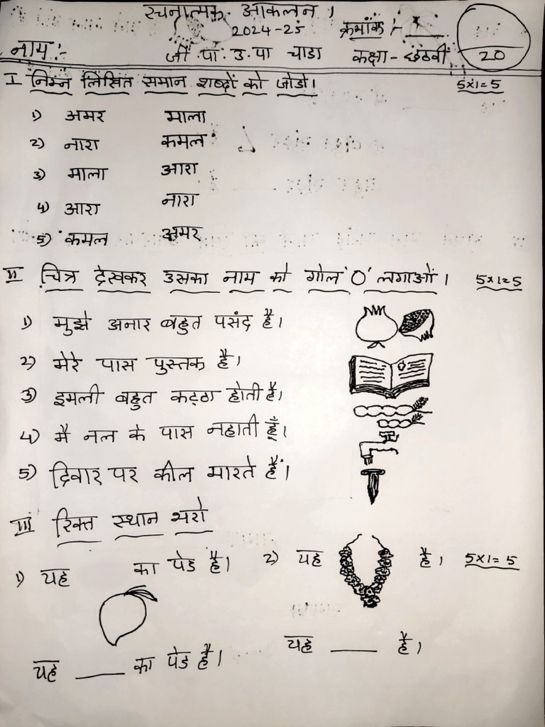 6th Class | PDF