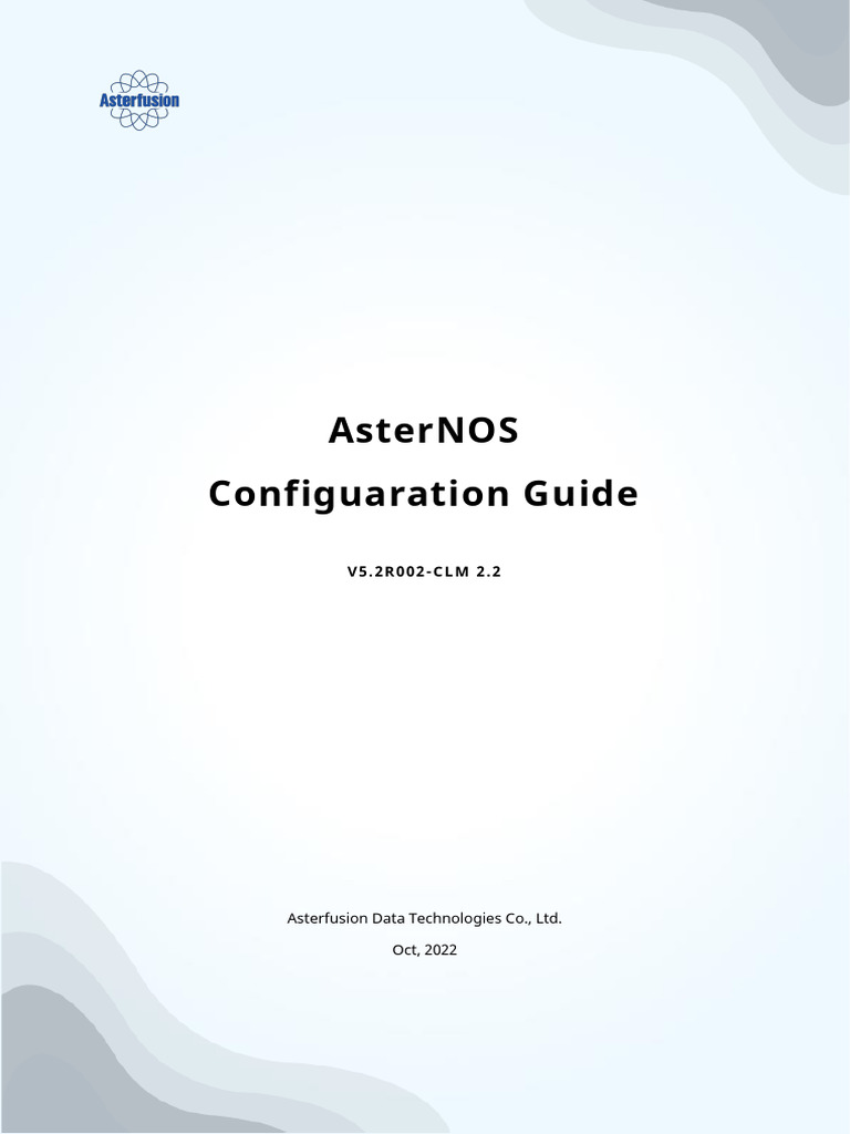 AsterNOS IP Address Configuration Guide | PDF | Computer Network | Ip ...