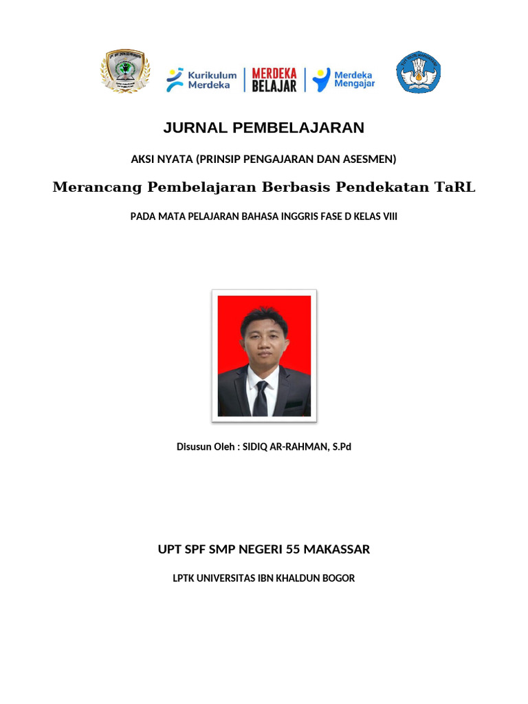 Jurnal Pembelajaran Modul 1 Ppa - Sidiq | PDF