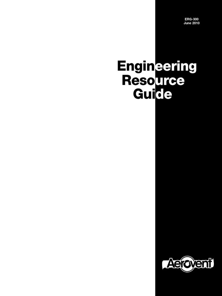 Aerovent Engineering Resource Guide | PDF | Horsepower | Pascal (Unit)