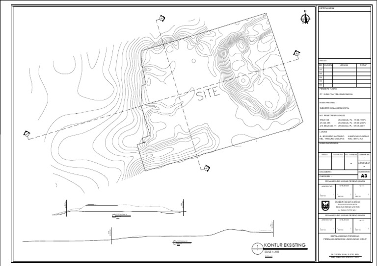 Peta Kontur Dan Potongan Tanah Batam Pdf