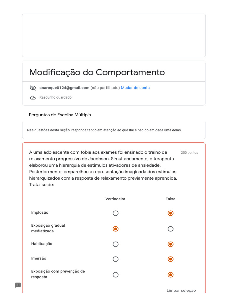 Primeira Frequência de Mod. Comp. 2021 | PDF | Condicionamento clássico ...