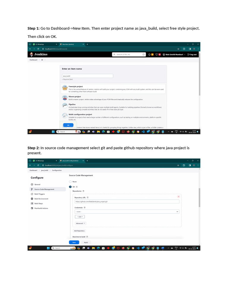 Jenkins Pipeline Setup Guide | PDF