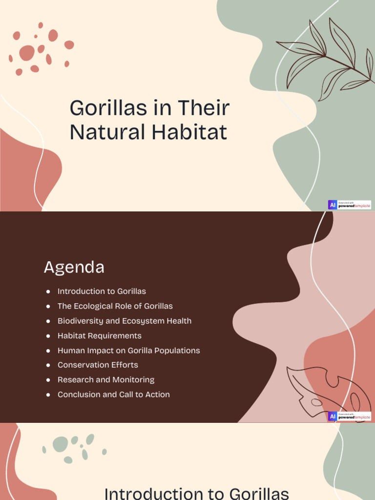 Gorilla Conservation and Ecosystem Roles | PDF | Conservation Biology ...