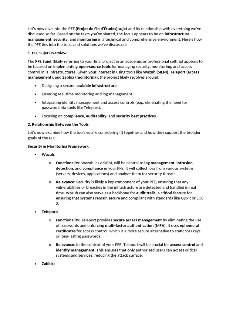 Wazuh Integration for Secure Access Management | PDF | Computer ...
