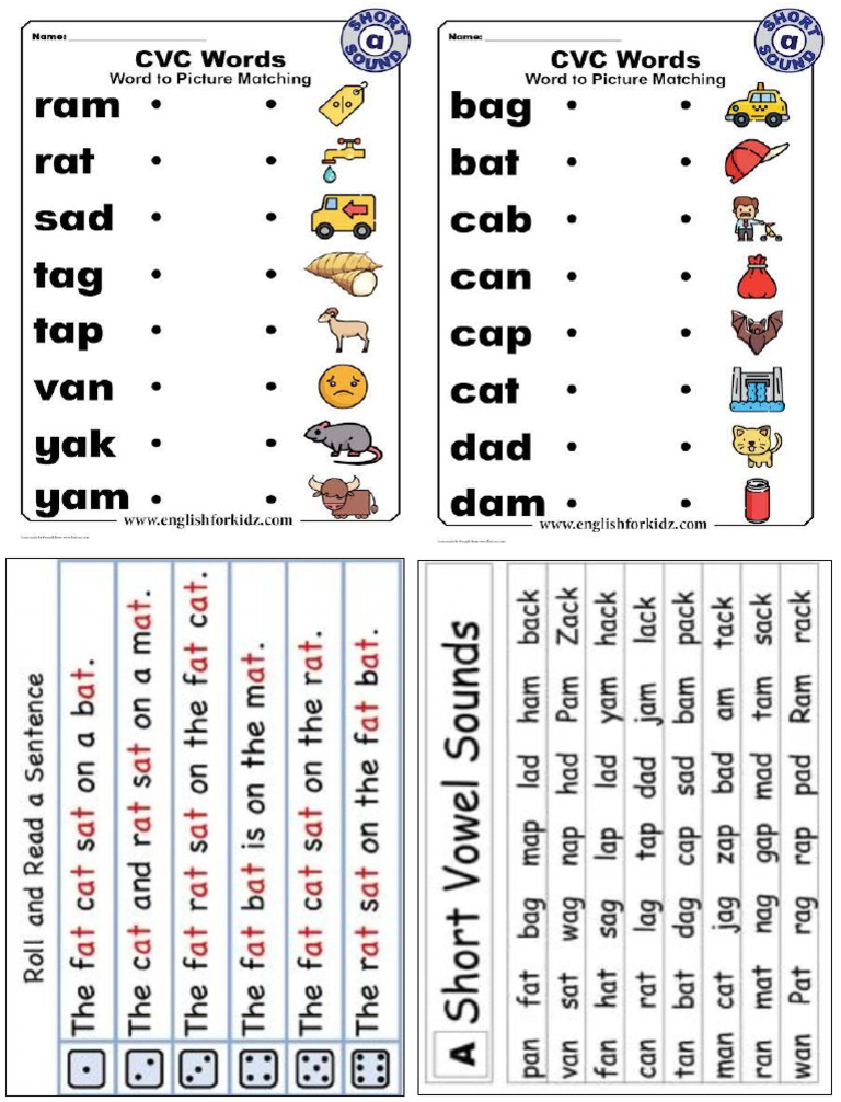 Short A | PDF