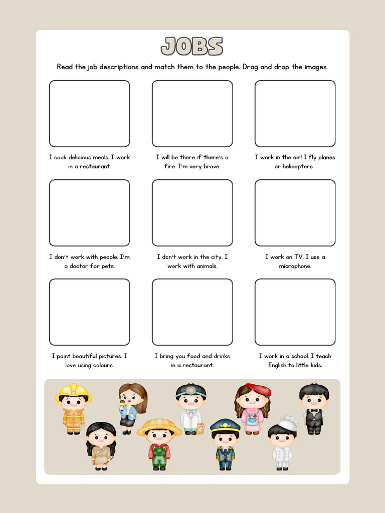 Job Descriptions Matching Activity | PDF