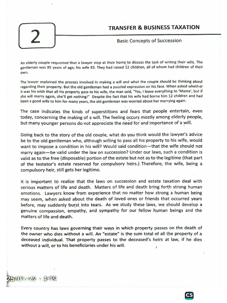 Tax 321 Chapter 2 | PDF