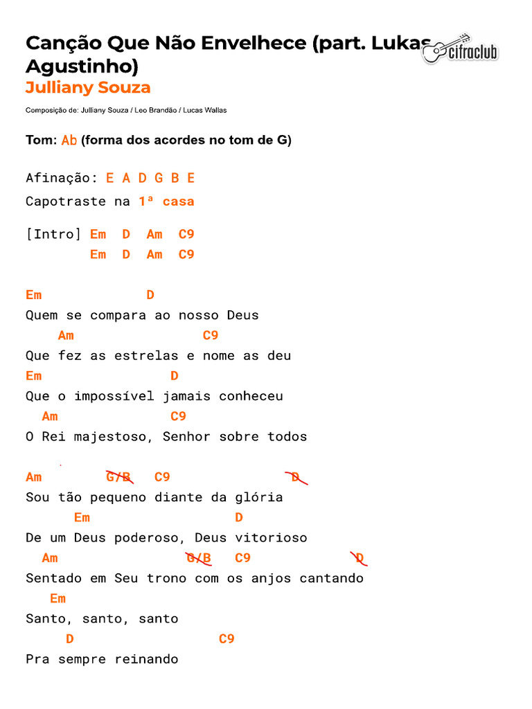 Canção Que Não Envelhece No Céu | PDF