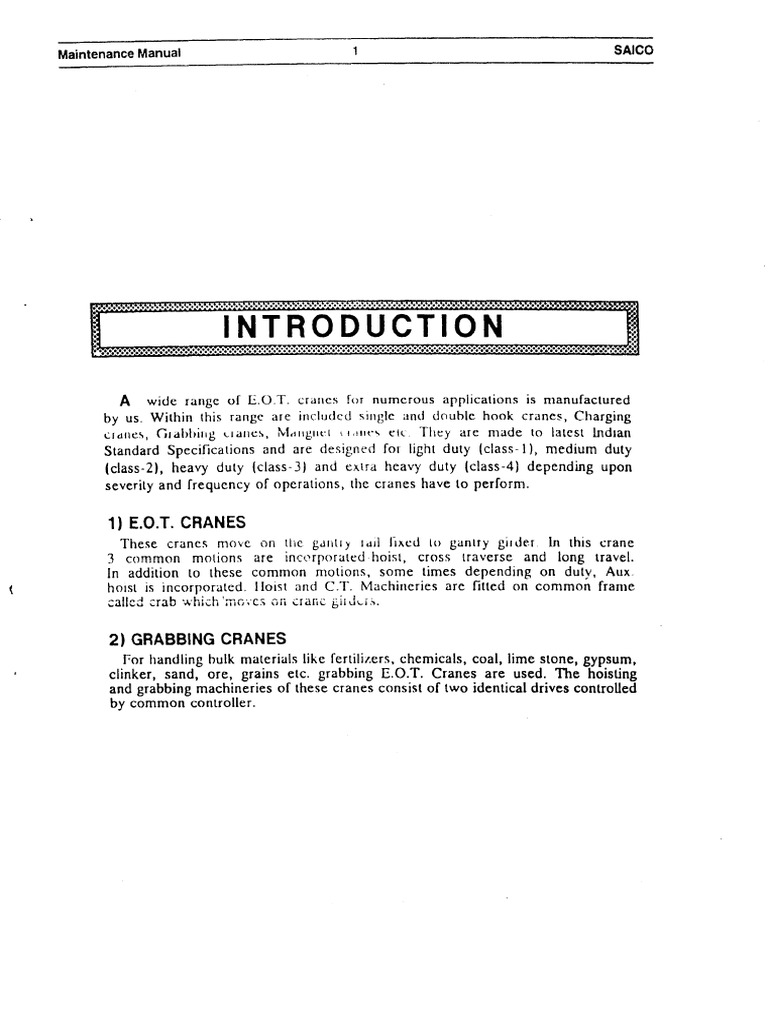 Maintenance Manual in PDF | PDF