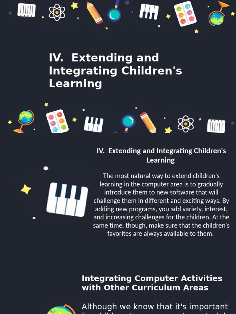 Enhancing Children's Learning with Computers | PDF | Literacy ...