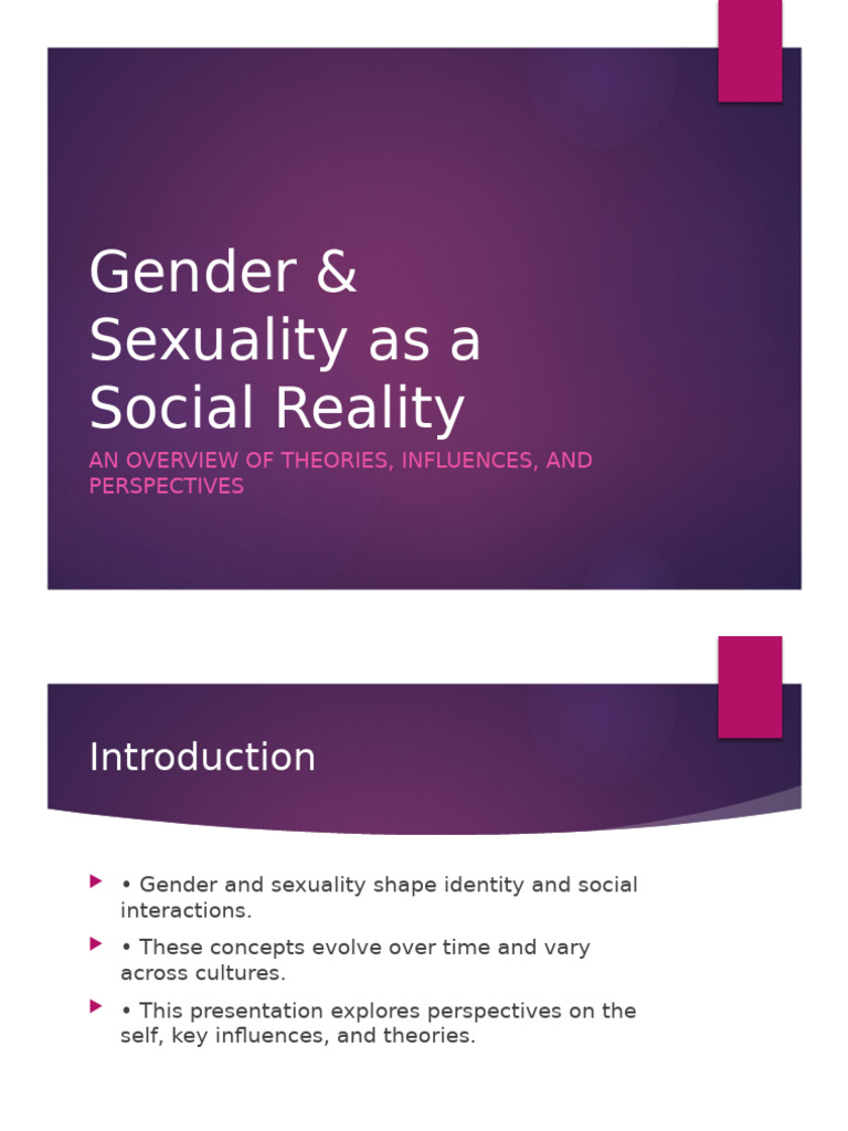 Theories of Gender and Sexuality | PDF | Gender Studies | Gender