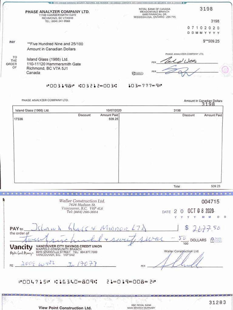 Checks Today | PDF