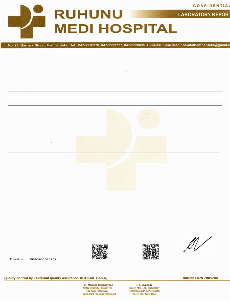 Prothrombin Time & INR Test Report | PDF | Medicine | Tests