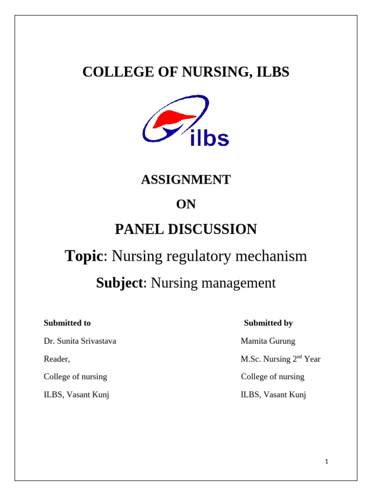 Nursing Regulatory Mechanisms Overview | PDF | Nursing | Joint Commission