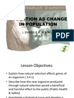 Evolution Change in Population Ppt.