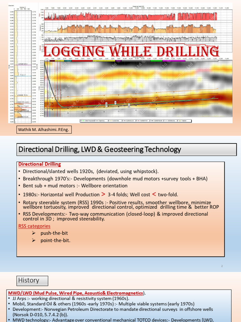 Logging While Drilling Techniques Overview | PDF | Antenna (Radio)