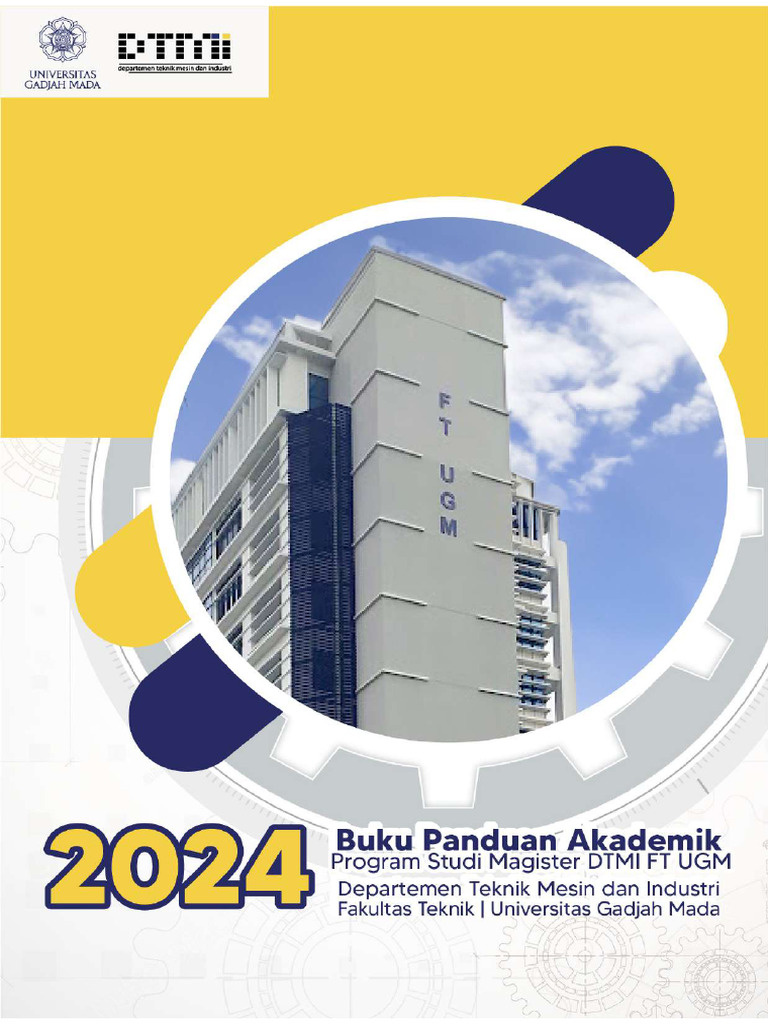 Panduan Akademik Magister Teknik UGM 2024 | PDF