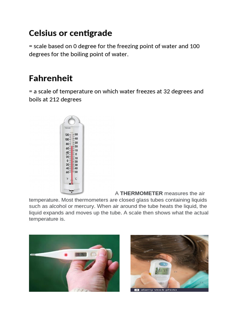 Celsius vs Centigrade Explained | PDF