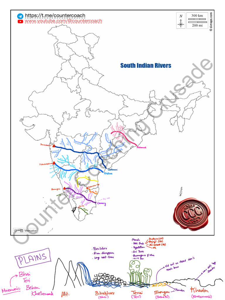 South Indian Rivers | PDF