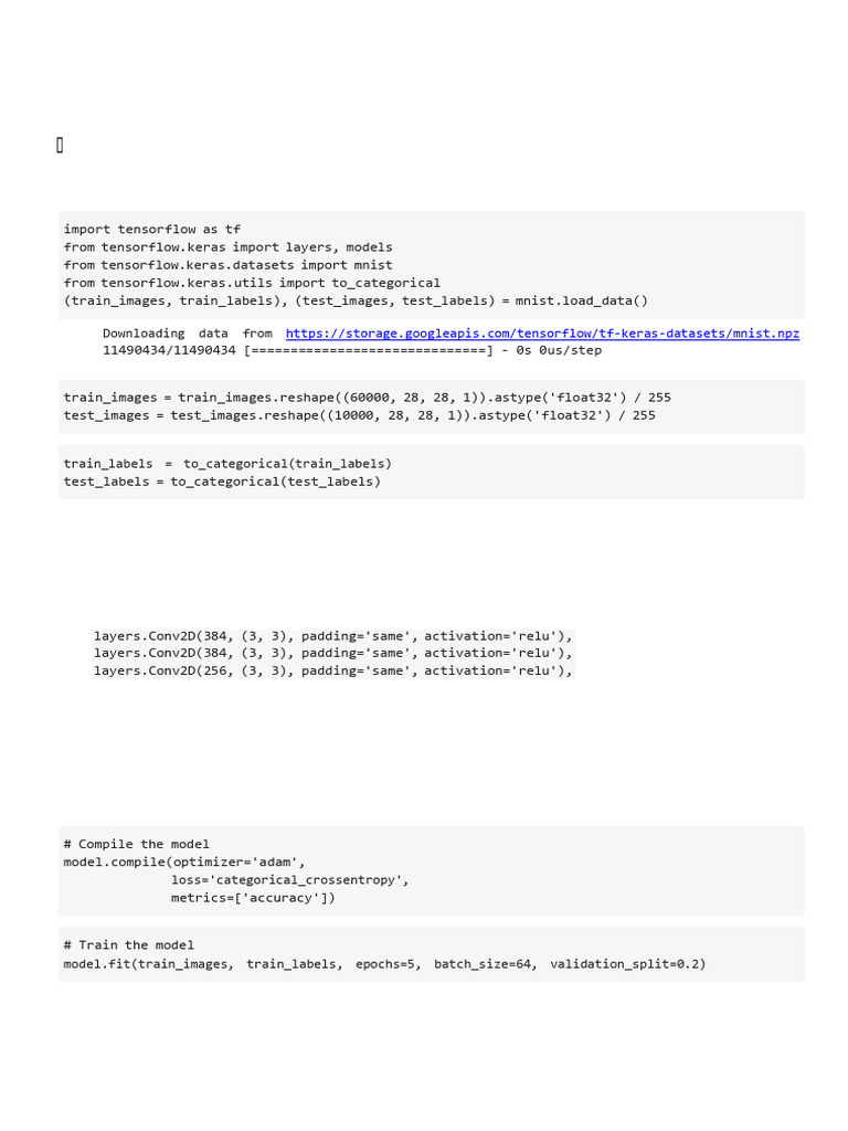 DL 7 | PDF | Computer Programming | Machine Learning