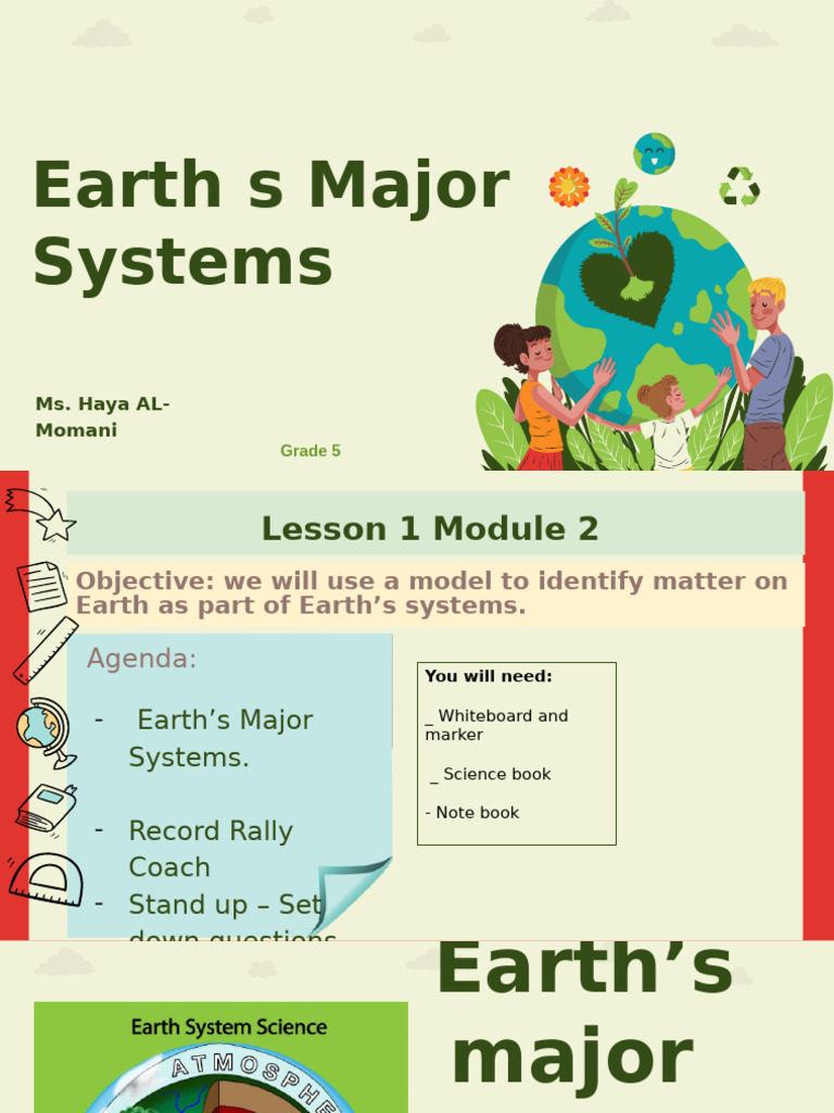 Understanding Earth's Major Systems | PDF | Earth | Soil