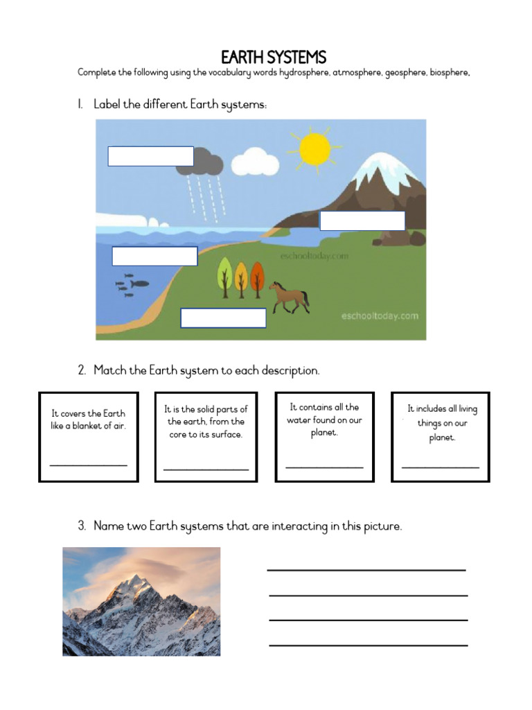 Earth Systems for Students | PDF