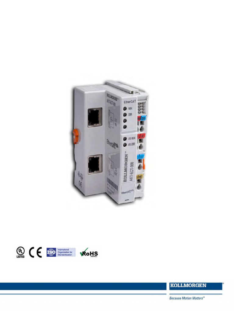 EtherCAT Coupler Manual En-Us Rev 1.2 | PDF | Computer Network ...