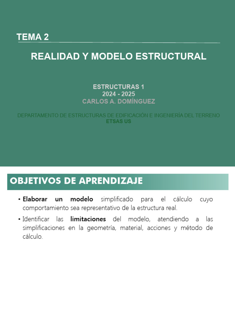 Modelos Estructurales en Edificación | PDF | Viga (Estructura ...
