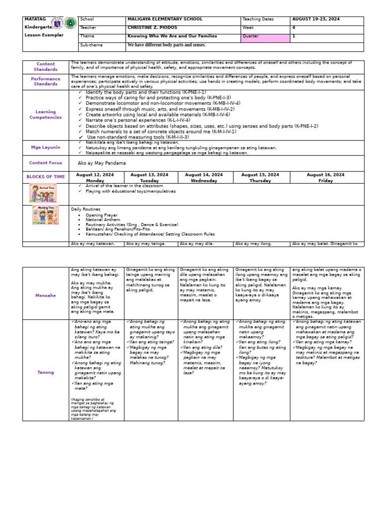Q1 - Week 3 | PDF