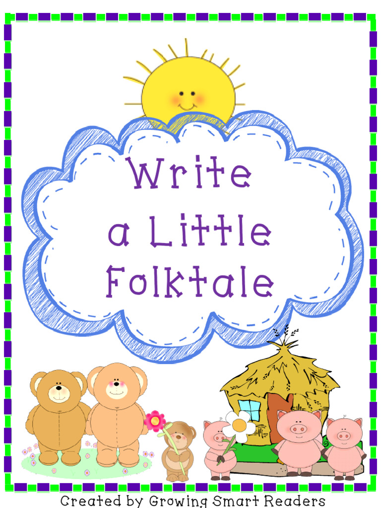 Folktale Writing Free Printable | PDF | Linguistics | Linguistic Morphology