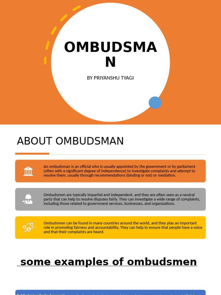 Illustration of Corporate Governance Ombudsman Role