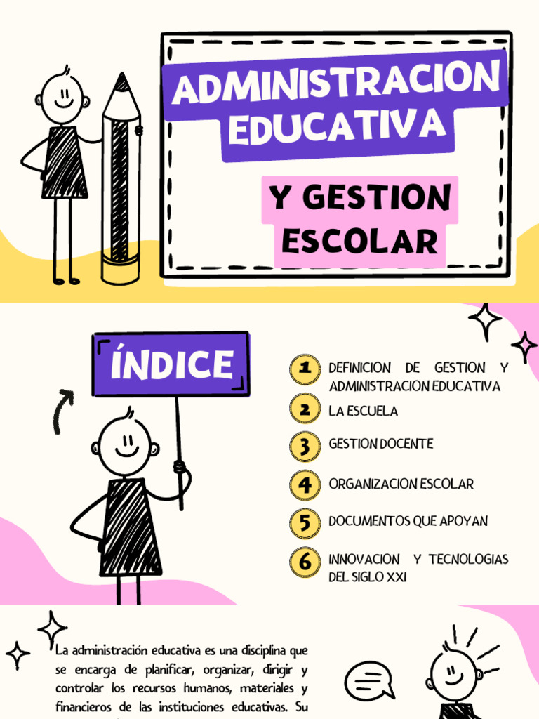 Administración y Gestión Escolar Eficaz | PDF | Enseñando | Plan de ...