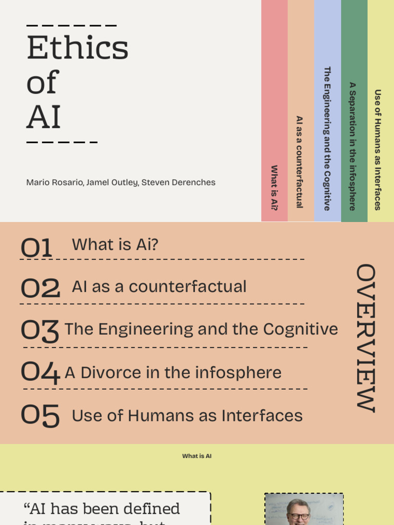 Ethics of Ai | PDF | Artificial Intelligence | Intelligence (AI ...