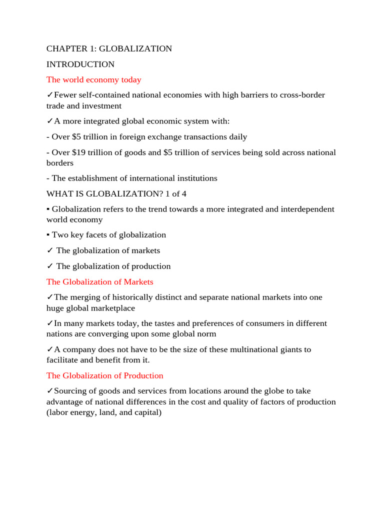 Understanding Globalization Trends | PDF | World Trade Organization ...