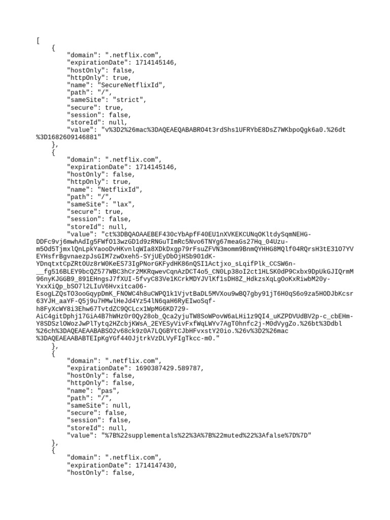 Cookies Netflix For Free | PDF | Sql | Databases