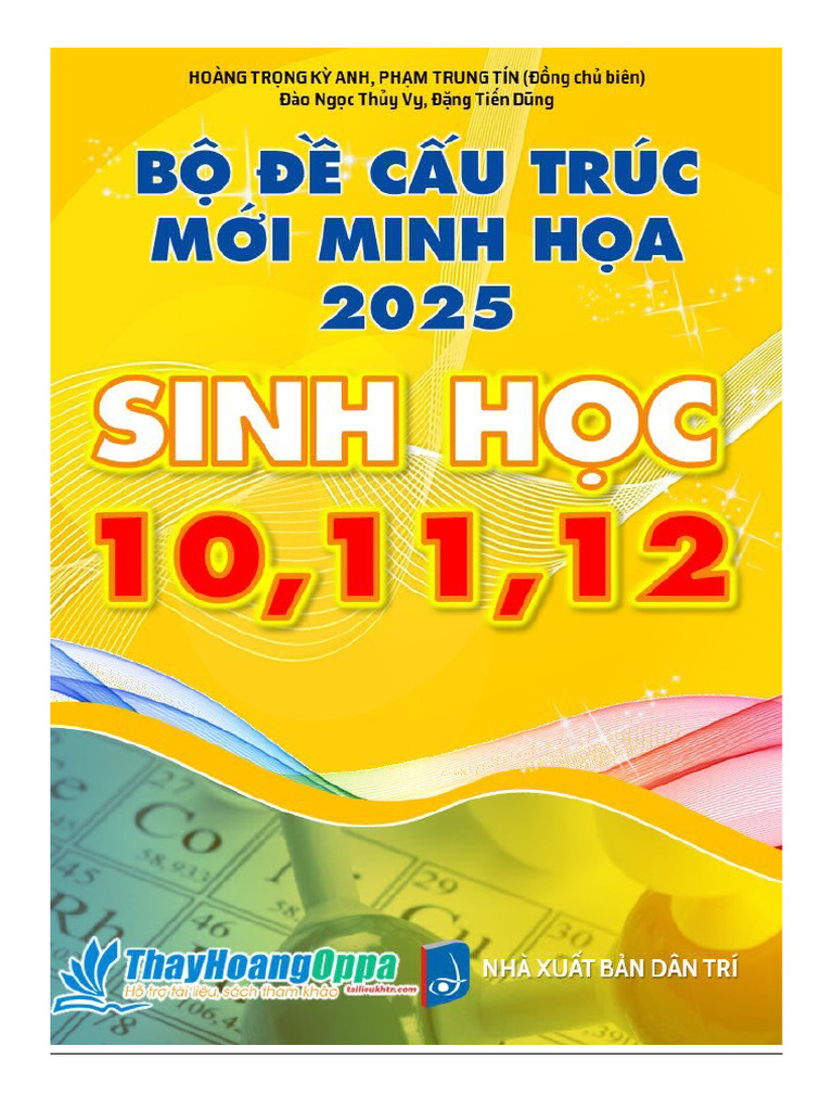 Bo de CA Nam Sinh 101112 Cau Truc Moi | PDF