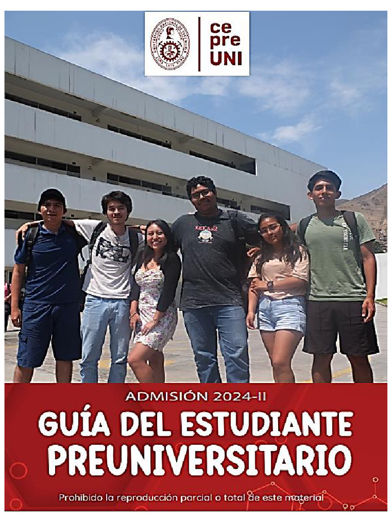 Guía Pre Lima Unido | PDF | Licenciatura