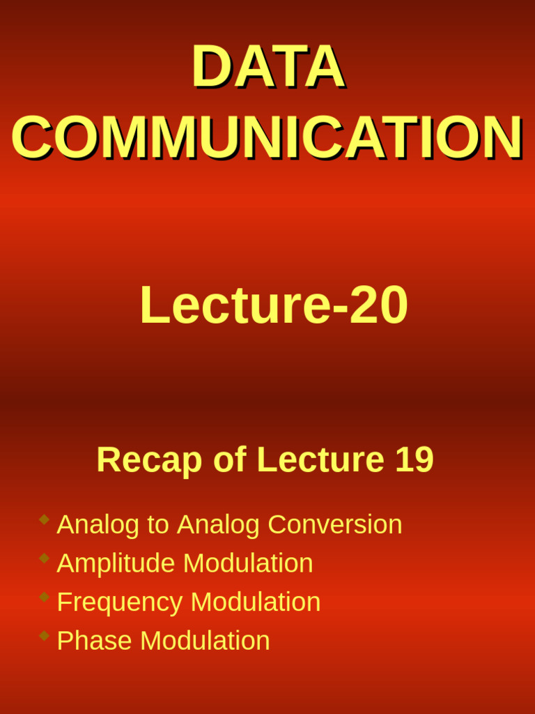 Data Communication | PDF
