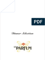 Le Parfum Restaurant -  Dinner A La Carte