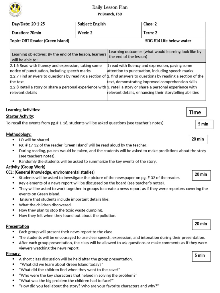 English Plan Week 2 TCS | PDF | Adverb | Reading Comprehension