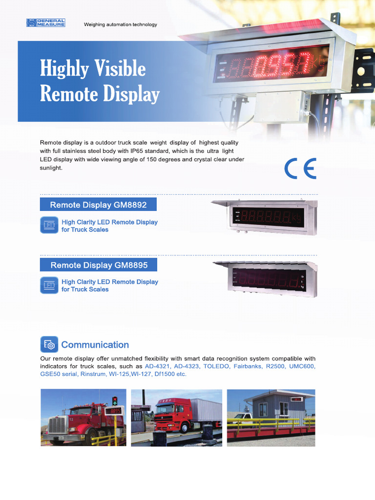 Remote Display Catalog | PDF