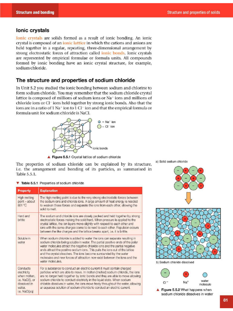 Structure and Bonding (Crystals) | PDF