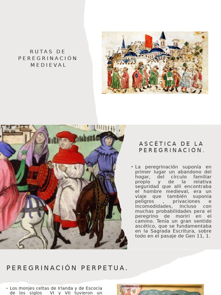Rutas de Peregrinación Medieval | PDF | Ascetismo | Edades medias