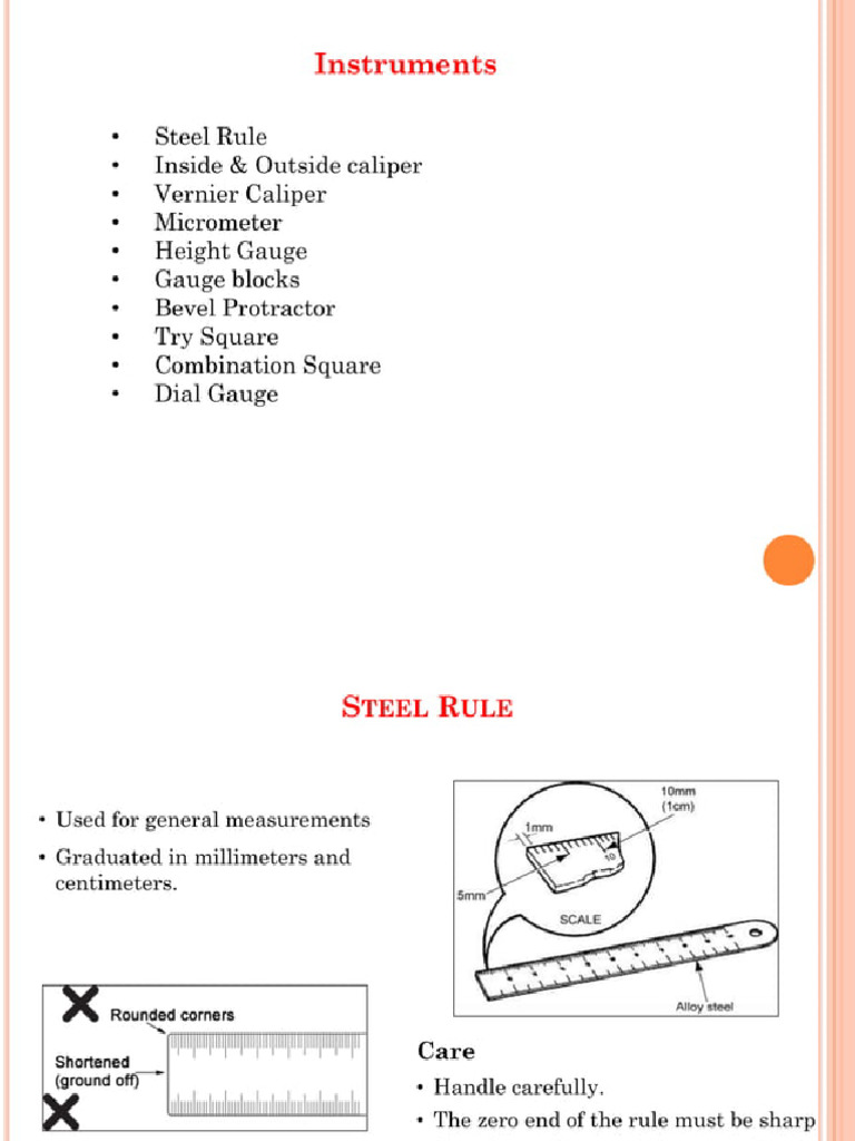 Instruments Measurments | PDF