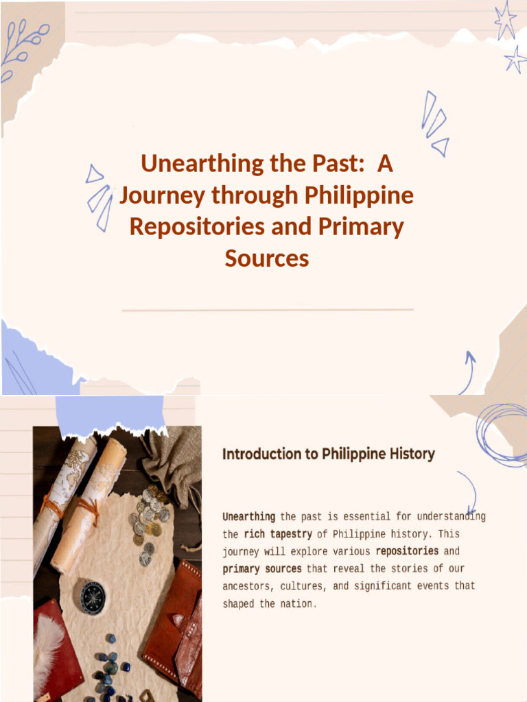 Philippine Repositories & Primary Sources | PDF