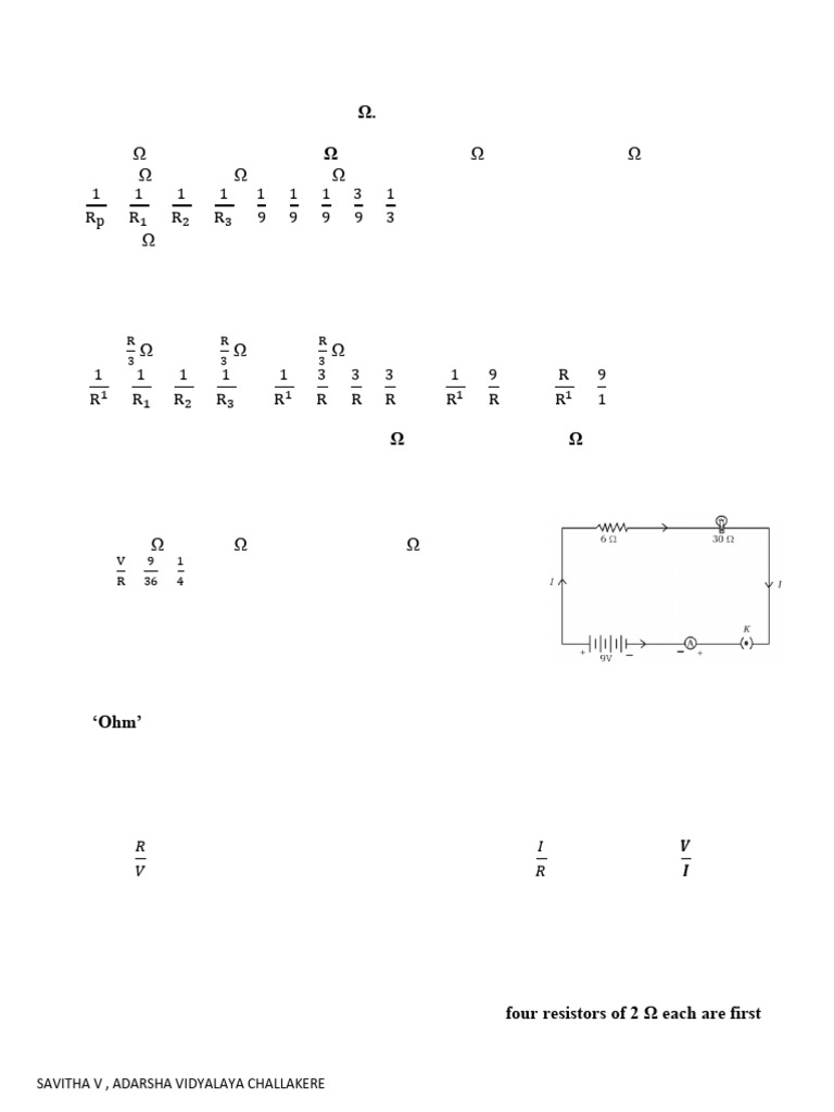 annual physics | PDF | Series And Parallel Circuits | Incandescent ...