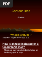 Representing Height on Topographical Maps | PDF | Contour Line | Topography