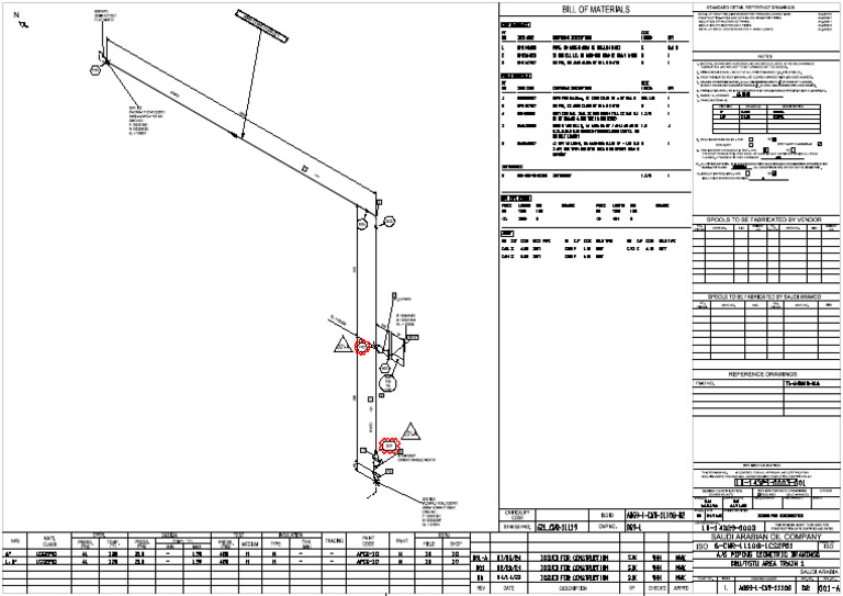 Saudi Aramco Piping Standards Details | PDF | Screw | Building Materials